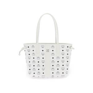 MCM White Bianco Liz Tote Bag